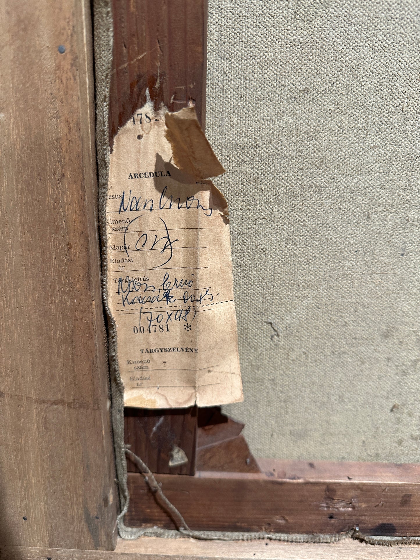 Orig.-Gemälde v. Ernö Nagy (1881 Budapest - 1951 München) Weiße Enten im Bach, um 1925