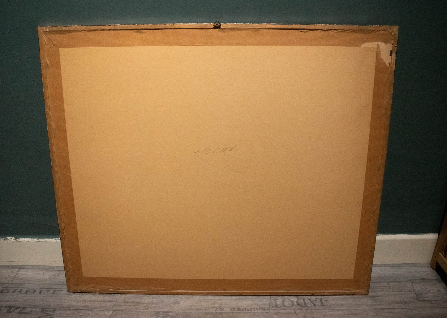 Karl Demetz (1909-1986) nach, Öldruck auf Papier, Winterlich verschneites Dorf