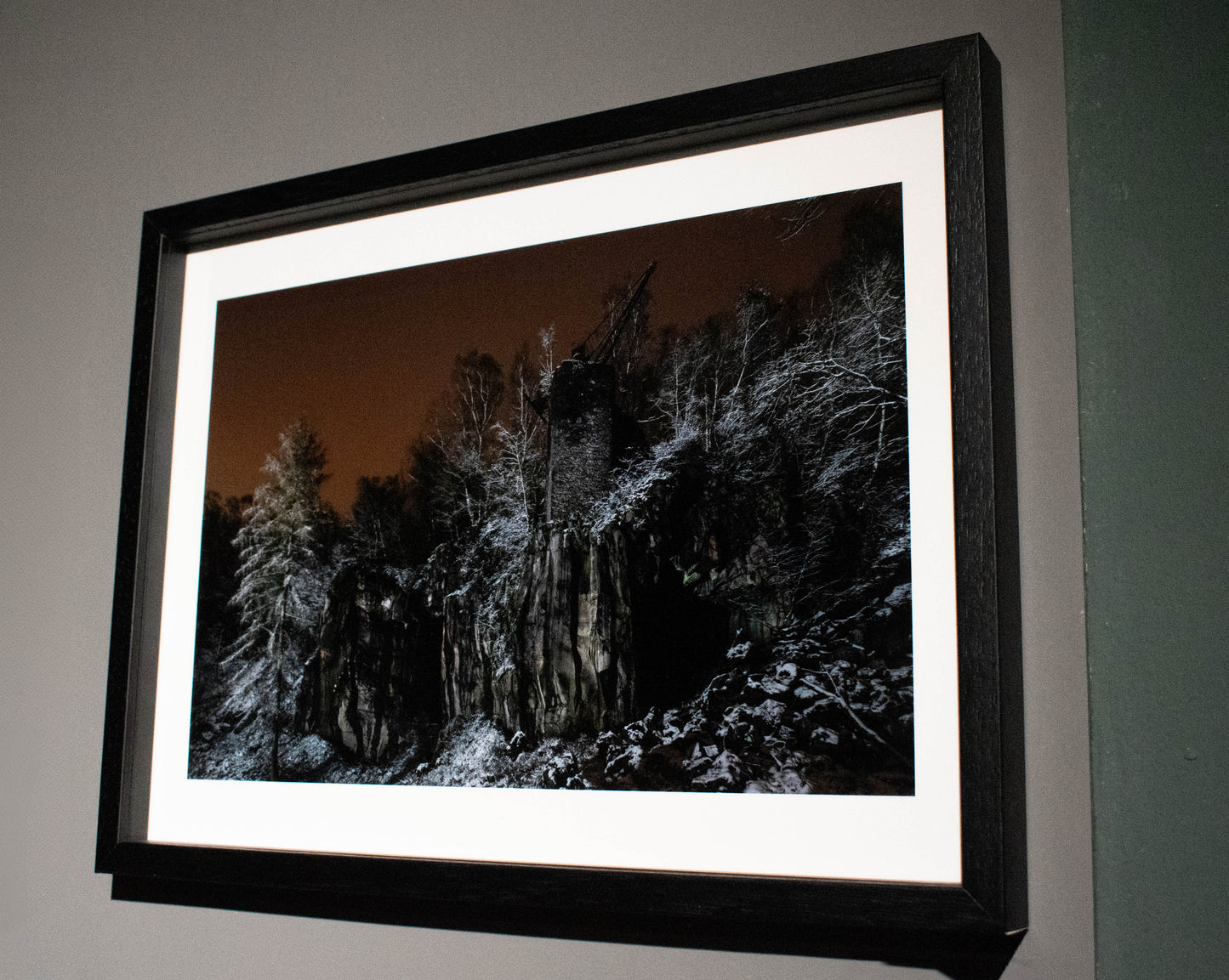 Finsterlay, Batcave im Winter, Mayen 2021