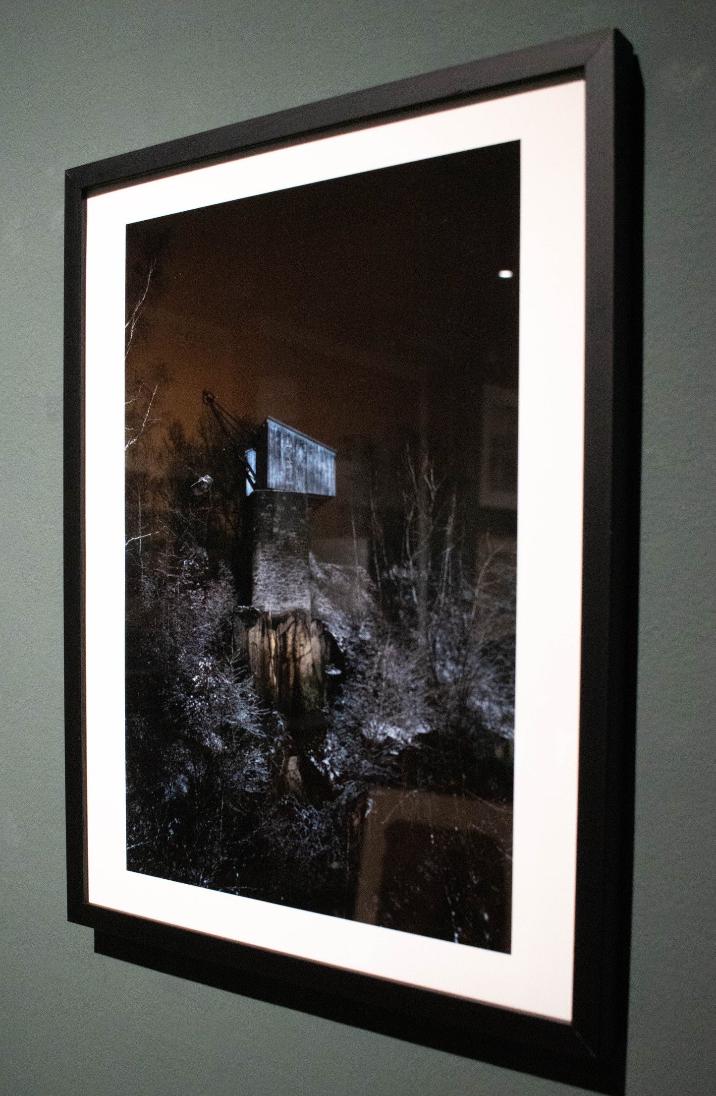 Finsterlay, Adorf Kran im Winter, Mayen 2021