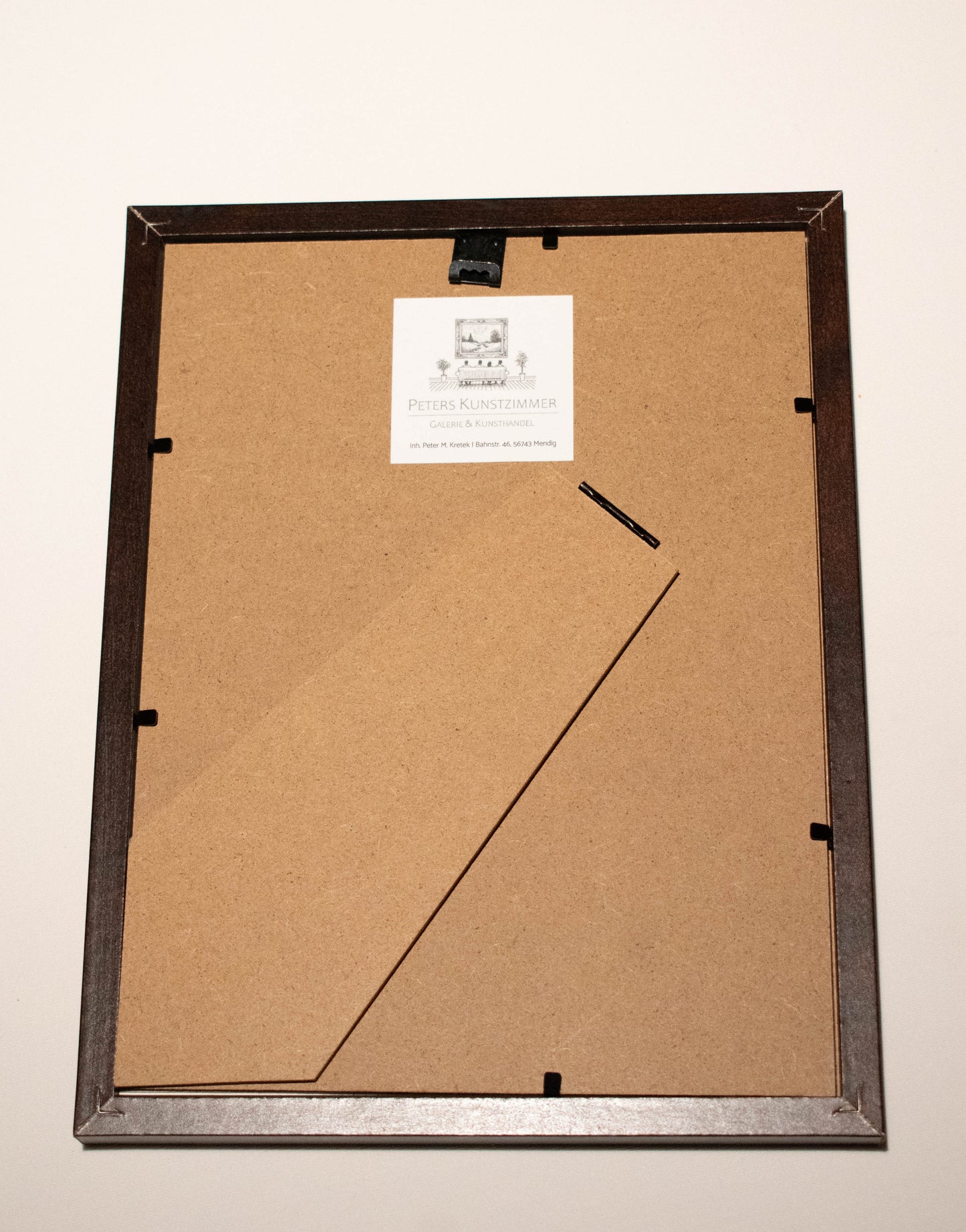 Orig.-Farbradierung Hamburg, Blick durch einen Torbogen auf den Hygieia-Brunnen im Innenhof des Hamburger Rathauses, Künstler des 20. Jahrhunderts.