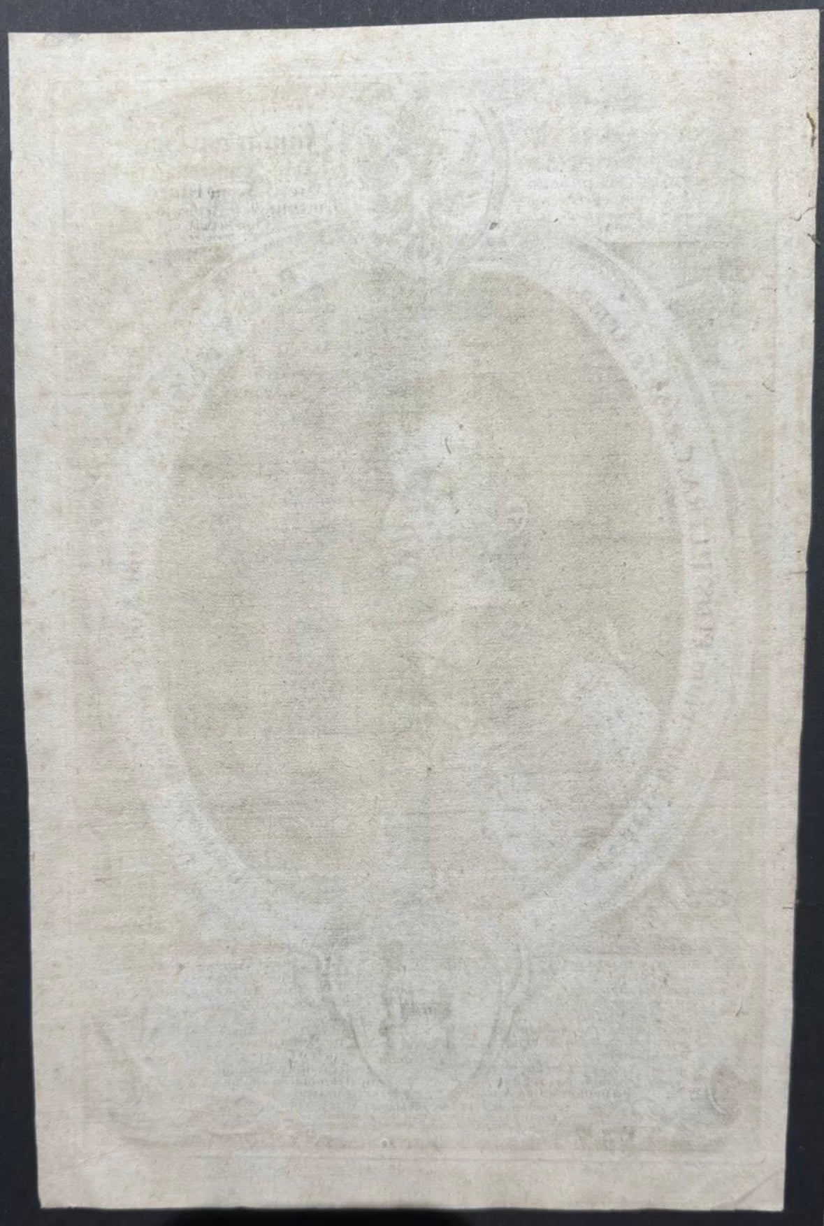 Kupferstich Kaiser Karl V. (1500-1558), um 1750 nach e. Portrait von Paul Rubens