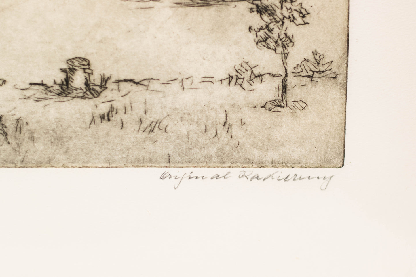 Original-Radierung 1970er Jahre Ludwigshafen am Rhein, Robert Lauth (1896-1985)