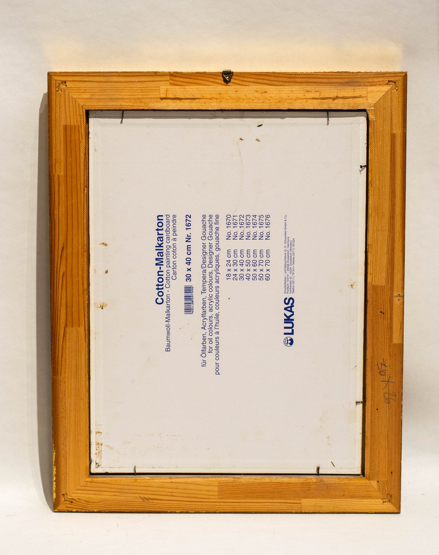 Orig.-Gemälde des Mendiger Kunstmalers, Grafikers und Bildhauers Kurt Wicha (*1940).